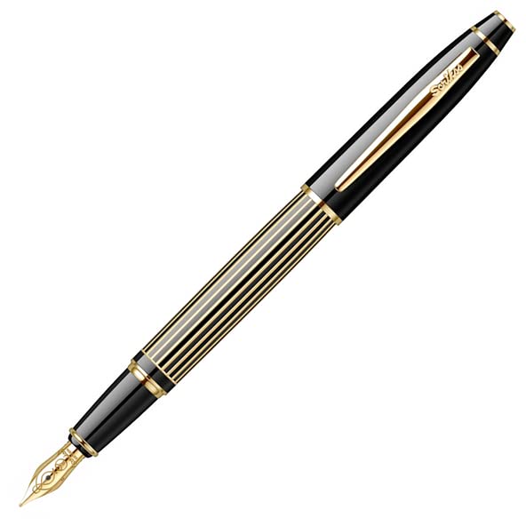 Scrikss | Noble 35L | Fountain Pen | Black GT-Medium Scrikss